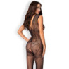 Bodystocking Obsessive  F234 Negro