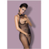 Bodystocking Obsessive  N101 Pecho Abierto Negro