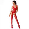 Bodystocking Passion BS046 Rojo