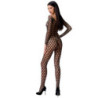 Bodystocking Passion BS077 Negro