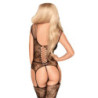 Bodystocking Penthouse Love Bud Negro