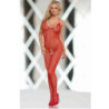 Bodystocking Softline Fishnet Rojo