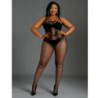Bodystocking Moonlight Negro Plus Modelo 04