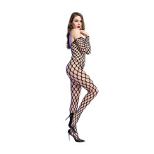 Bodystocking Negro Con abertura 8803