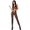 Bodystocking Passion BS065 Negro