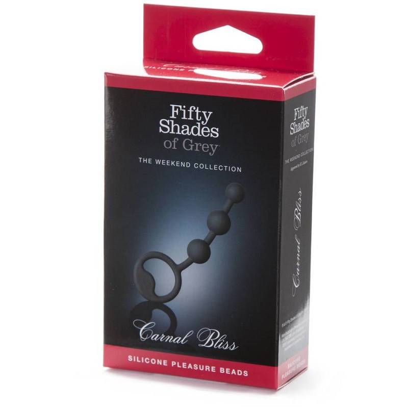 Bolas Anales Carnal Bliss Silicone Beads Fifty Shades of Grey