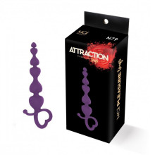 Bolas Anales Tira Corazón Mai Nº 79 Silicona Lila