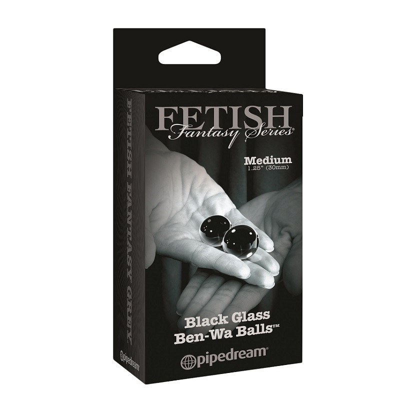 Bolas Chinas FF Black Glass Ben-Wa Balls Medium