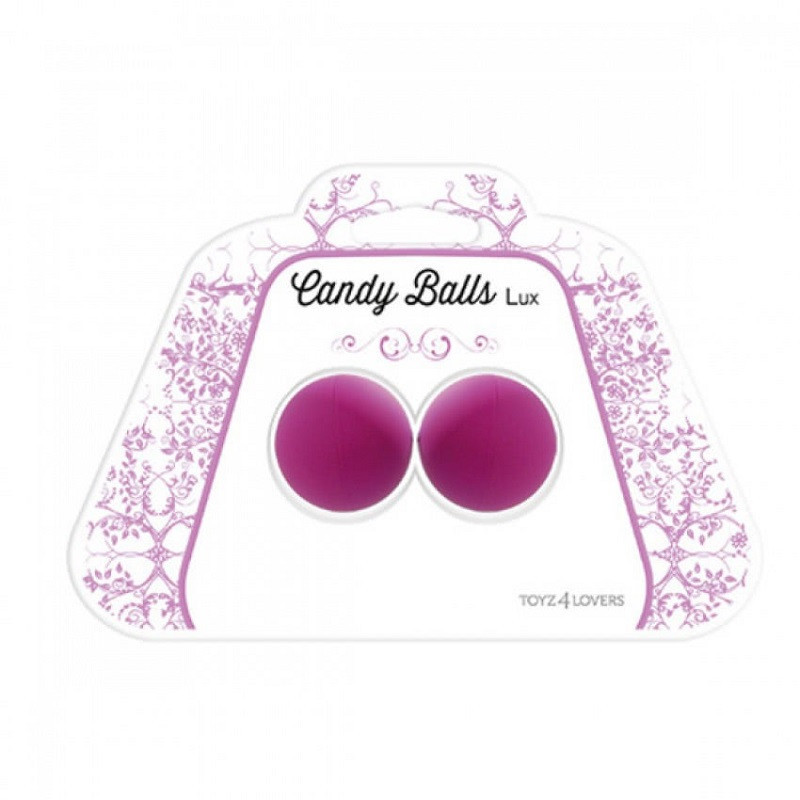 Bolas Chinas PVC Candy Balls Lux Moradas