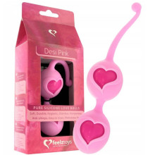 Bolas Chinas Silicona Love Balls Silicone Desi Feelztoys Rosas