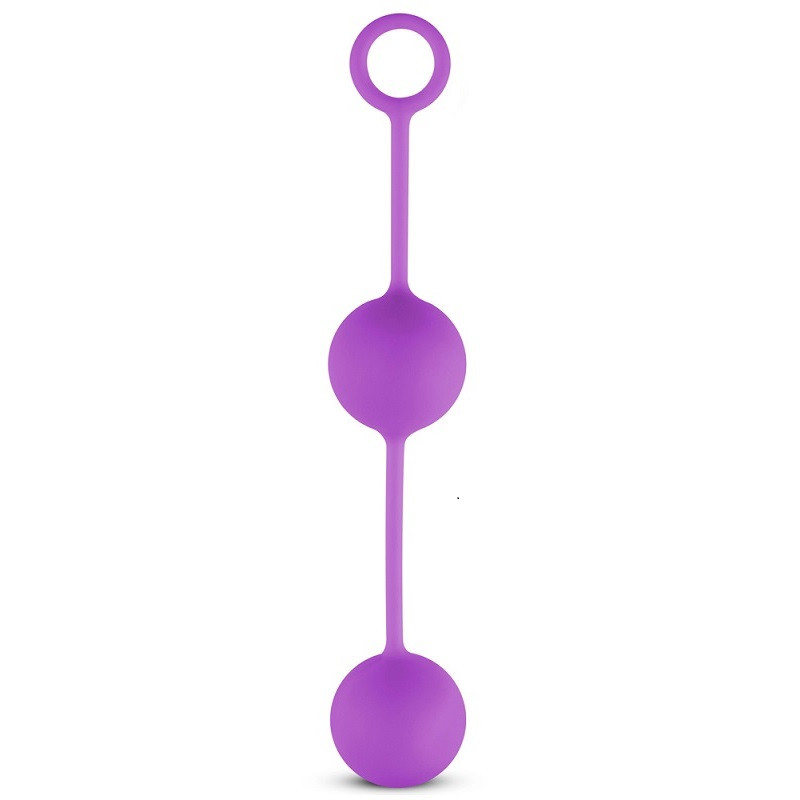 Bolas Silicona EasyToys 3,6 cm. Violeta