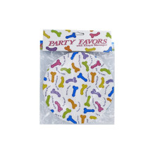 Bolsa con 6 Platos Papel Penes