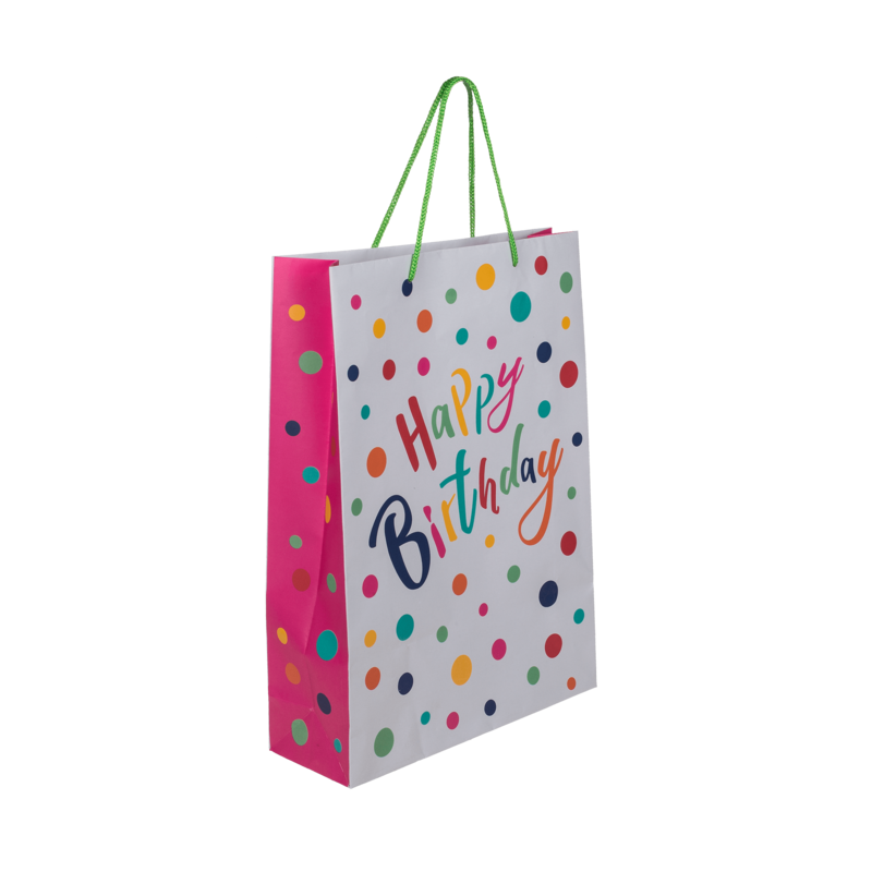 Bolsa De Regalo Happy Birthday Grande