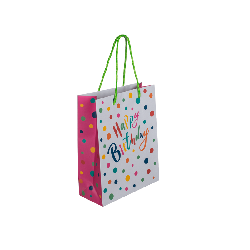 Bolsa De Regalo Happy Birthday Pequeña