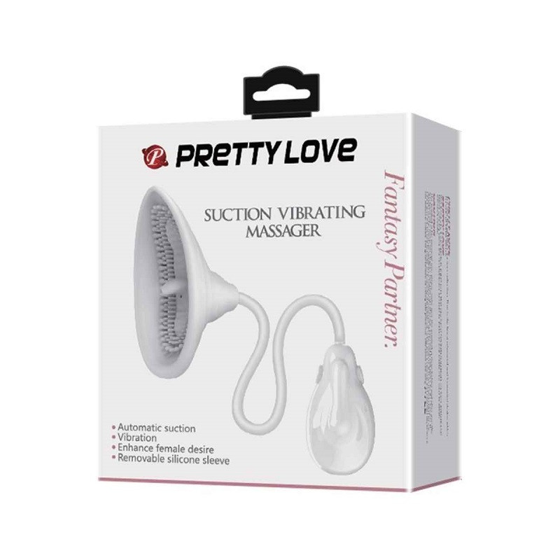 Bomba Estimuladora Succión y Vibración Pretty Love Passionate Lover