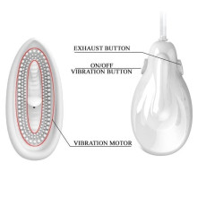 Bomba Estimuladora Succión y Vibración Pretty Love Passionate Lover