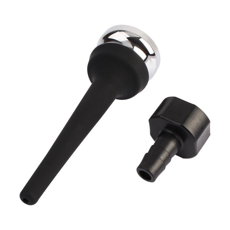 Boquilla para Ducha Silicona Flexible Black Mont 4,4