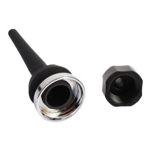 Boquilla para Ducha Silicona Flexible Black Mont 4,4