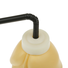 Botella Pene con pajita