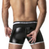 Bóxer Locker Gear LK0523 Full Access Short Negro Y Blanco