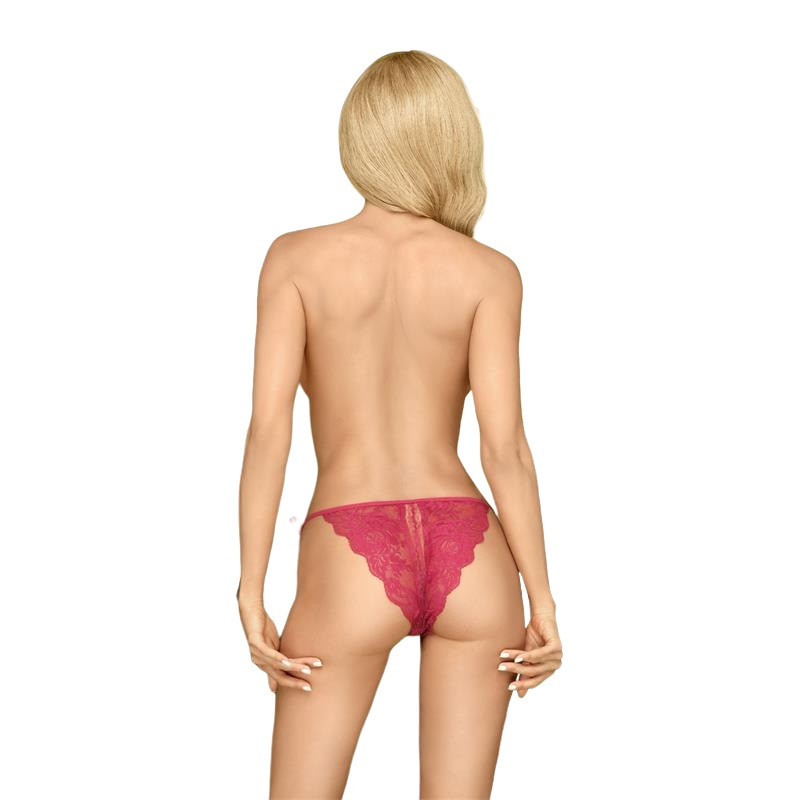 Braguita Abierta De Penthouse Too Hot To Be Real Burdeos