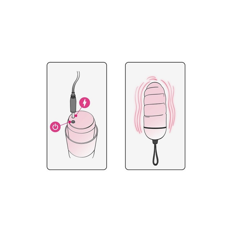 Control Remoto Huevo Recargable Ocean Storm De Adrien Lastic