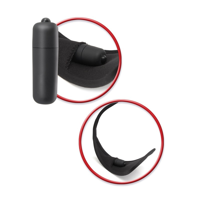 Braguita Vibradora De Pilas Fetish Fantasy Vibrating Strapless Thong Bitch