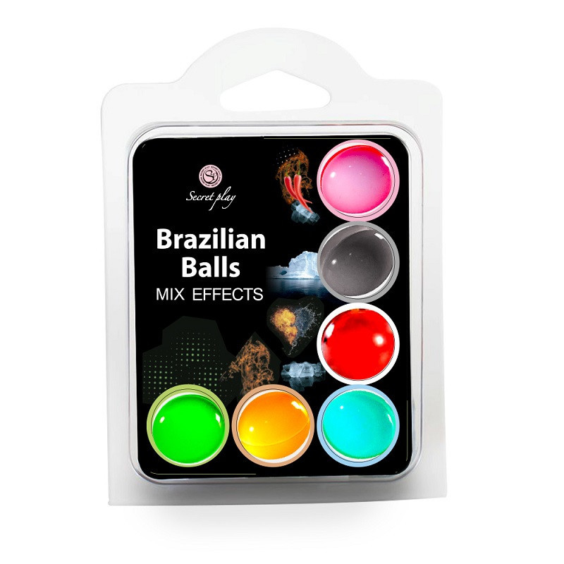 Brazilian Balls Mix Effects 6 uds