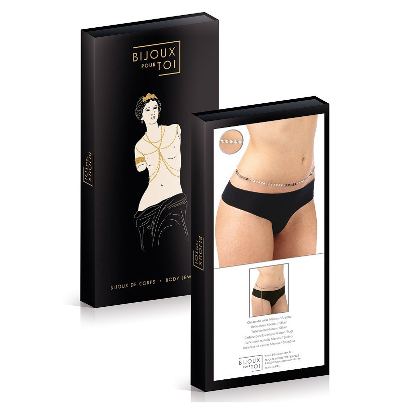 Cadena Cintura Plateada Manon Bijoux Pour Toi