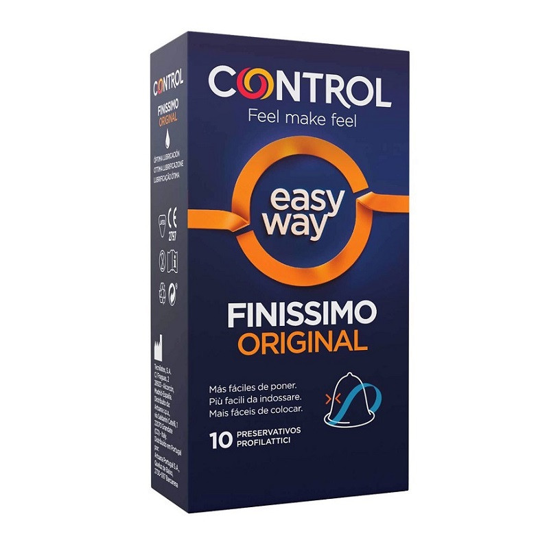 Caja 10 Preservativos Control Easy Way Finissimo