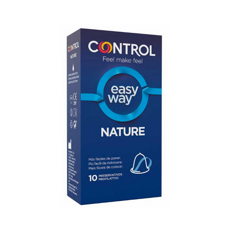Caja 10 Preservativos Control Nature Easy Way