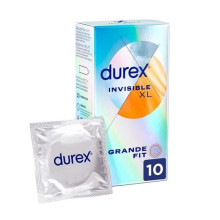 Caja 10 Preservativos Durex Invisible XL Ultrafino