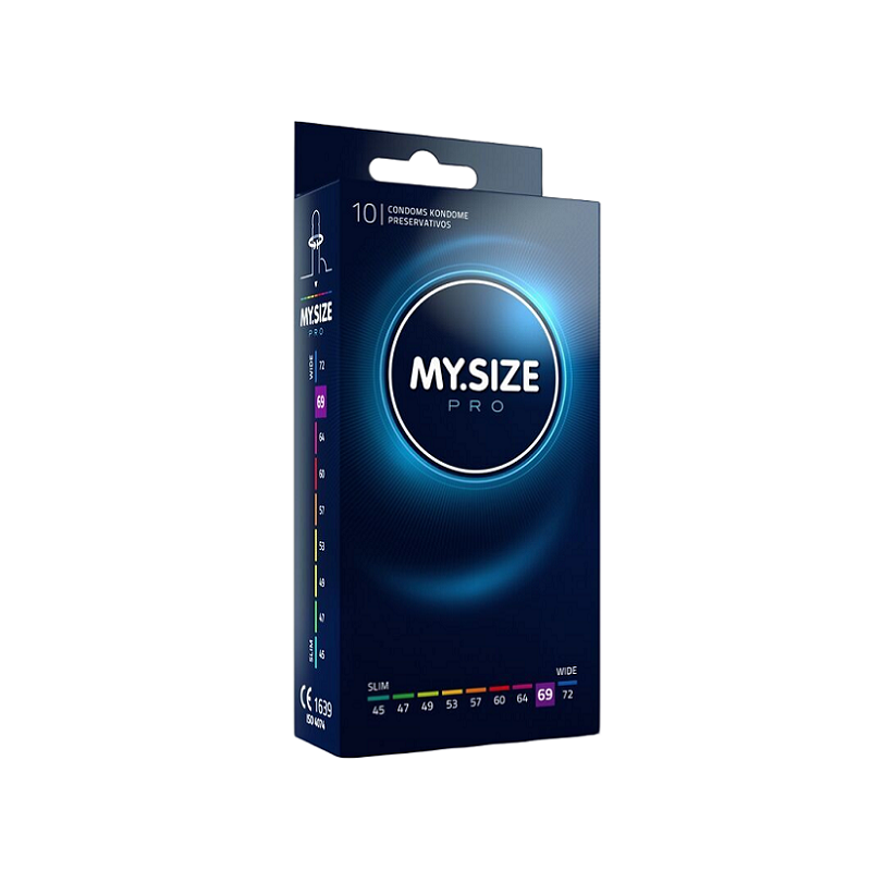 Caja 10 preservativos My Size Pro Talla 69