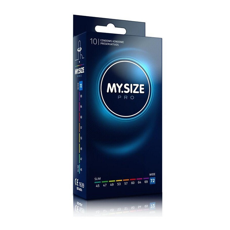 Caja 10 Preservativos My Size Pro Talla 72