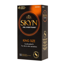 Caja 10 Preservativos Skyn King Size Sin Látex