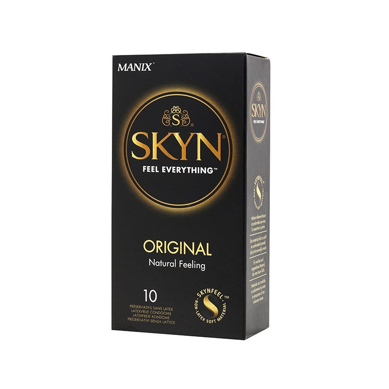 Caja 10 Preservativos Skyn Original Sin Látex