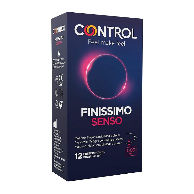 Caja 12 Preservativos Control Finissimo Senso