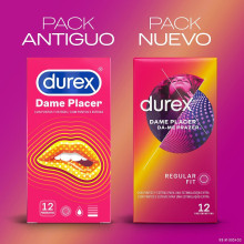 Caja 12 Preservativos Durex Dame Placer