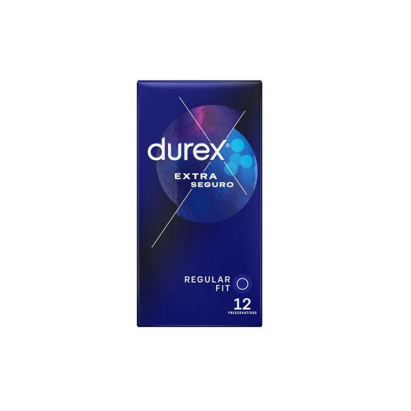 Caja 12 Preservativos Durex Extra Seguro