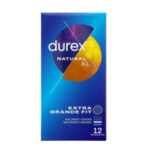 Caja 12 Preservativos Durex Natural XL