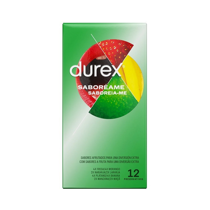 Caja 12 Preservativos Durex Saboréame