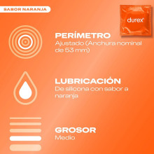 Caja 12 Preservativos Durex Saboréame