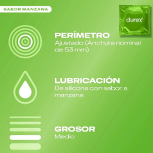 Caja 12 Preservativos Durex Saboréame