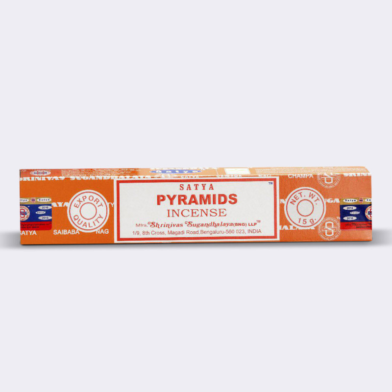 Caja 15 G Incienso Satya Pyramids
