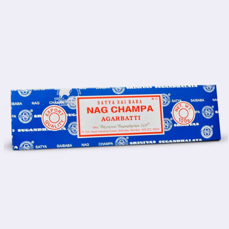 Caja 15 G Incienso Satya Sai Baba Nag Champa