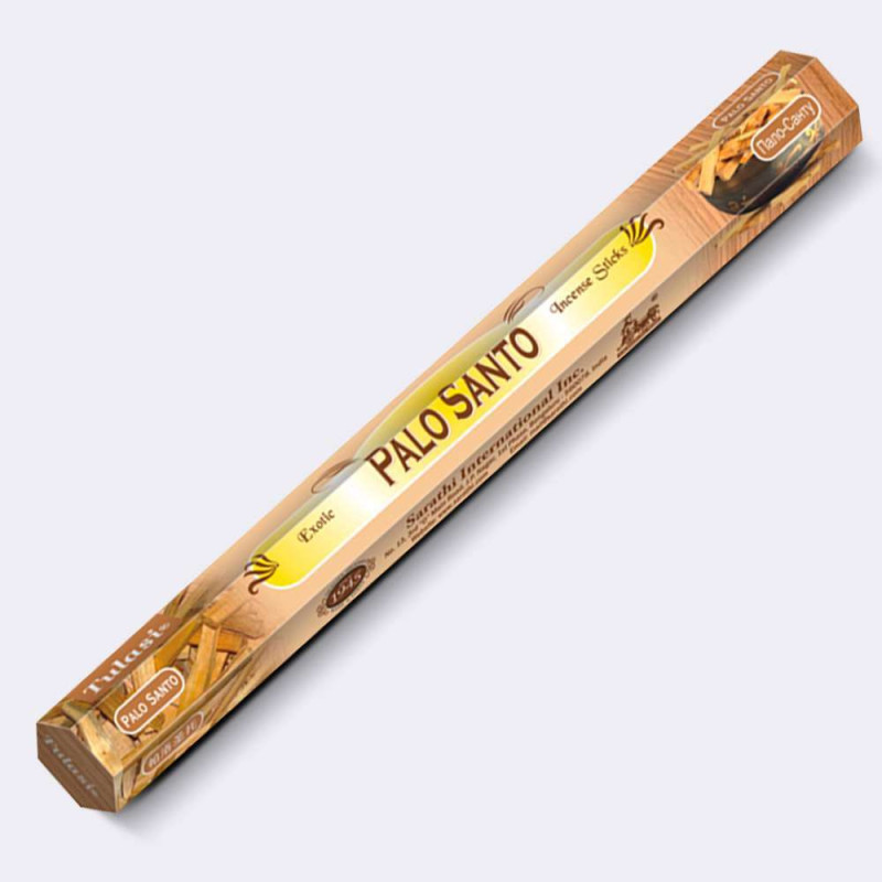 Caja 20 Varillas Incienso Tulasi Exotic Palo Santo