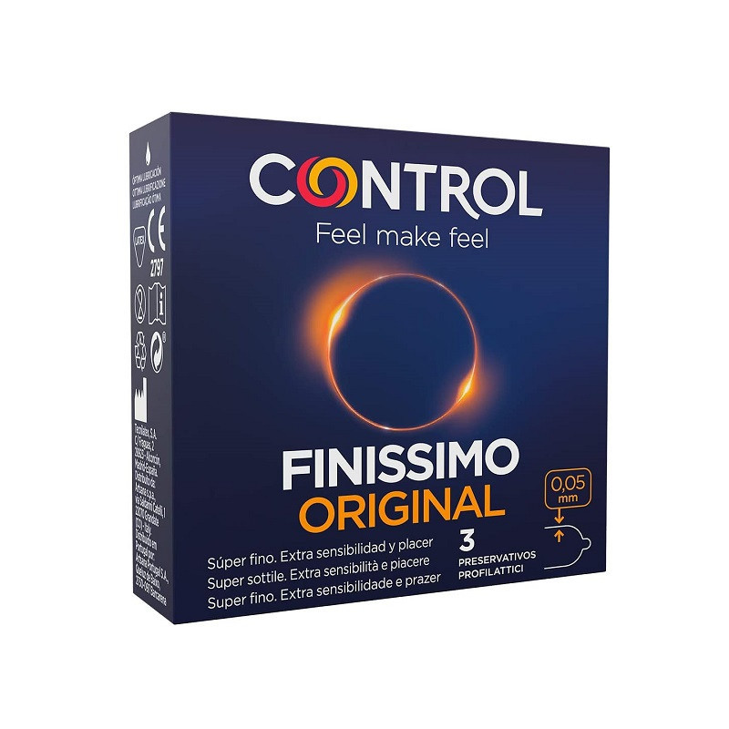 Caja 3 Preservativos Control Finissimo Original