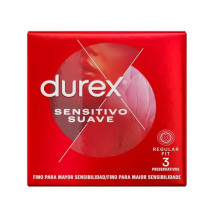 Caja 3 Preservativos Durex Sensitivo Suave