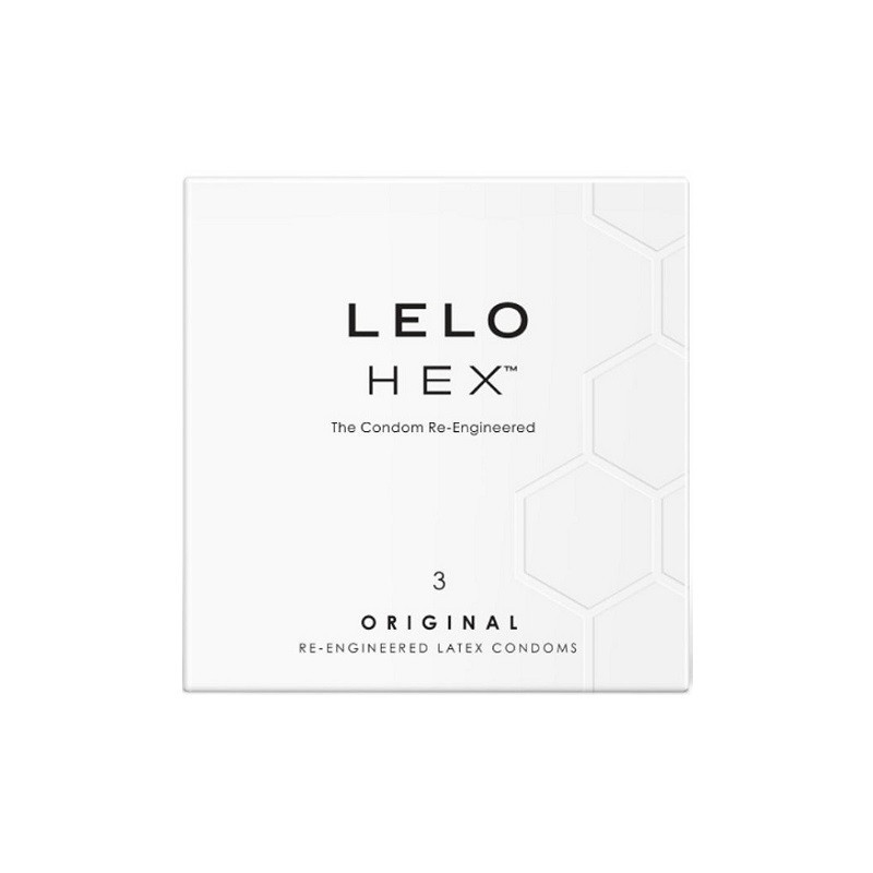Caja 3 Preservativos Lelo Hex