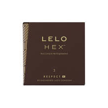 Caja 3 Preservativos Lelo Hex Respect XL